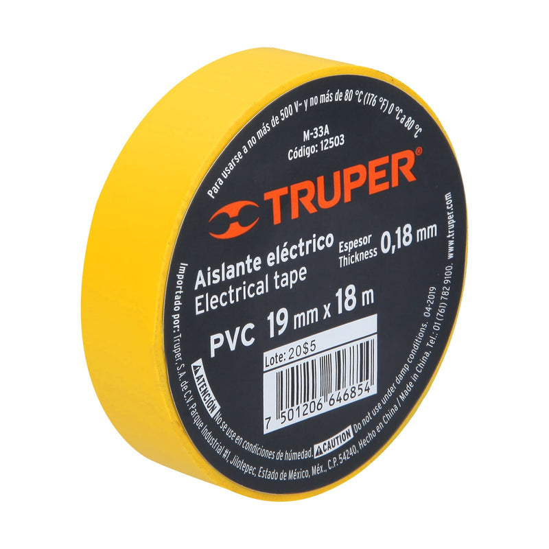 Tape eléctrico Truper Amar M-33A (UNIDAD)