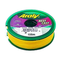 Araty Hilo Nylon Best Cast 100Mt 0.50Mm Oro (ROLLITO)