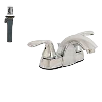 Llave Mezcladora para Lavamanos Decorativa Ez-Flo 10376 (UNIDAD)