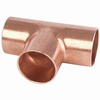 Pieza Cobre Tee para Mang. 3/8 X 3/8 J44-38 (UNIDAD)