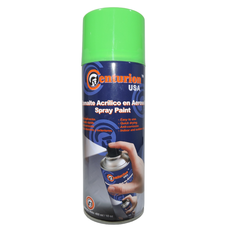 Pintura Spray Centurion Fluorecente Verde 1003 (UNIDAD)