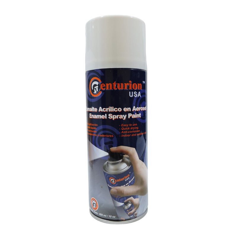 Pintura Spray Centurion N. Blanco con Brillo 40 (UNIDAD)