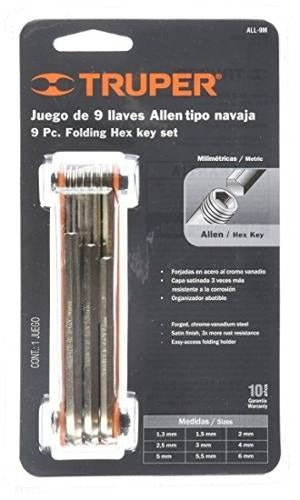 Llave Allen Truper Mm All-9M (UNIDAD)