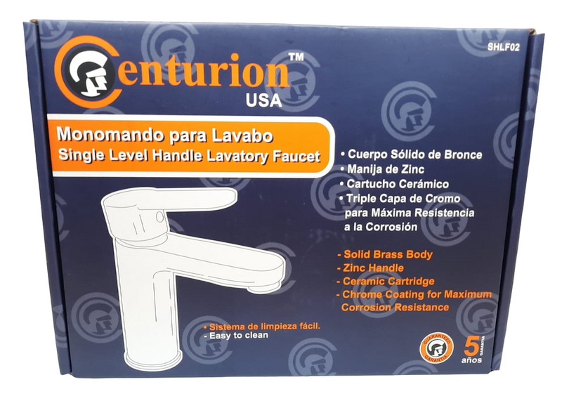 Llave Mezcl. para Lavamano Mono Centurion Shlf02 (UNIDAD)