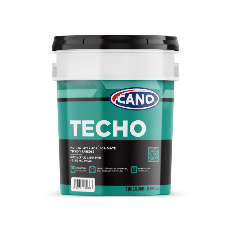 Pintura Acrilica Cano Techo Blanco 00 (CUBETA)