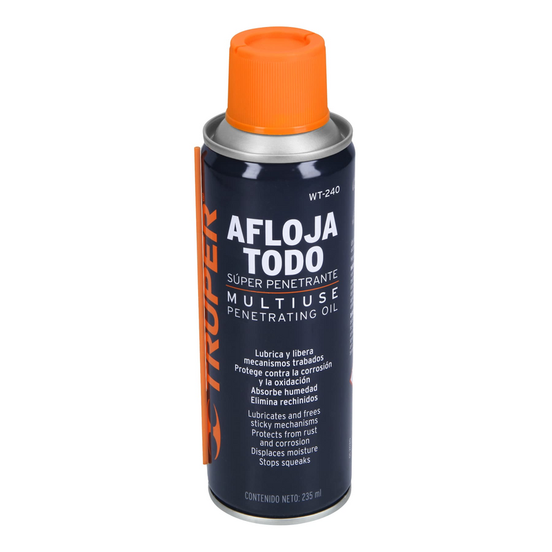 Aceite Penetrante Truper 240Ml/8Onz Wt-240 (UNIDAD)