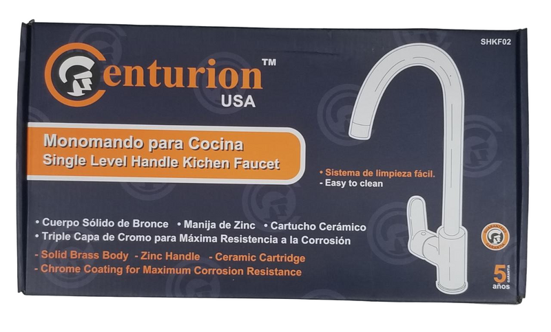 Llave Mezcladora para Fregadero Mono Centurion Shkf02 (UNIDAD)