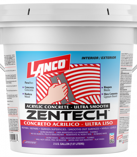 Estuco Acrílico Zentech Int/Ext Lanco Gal (GALON)