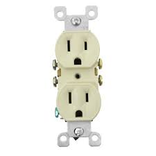 Toma Corriente Doble Leviton 20A (Or) CR20-I Crema (UNIDAD)