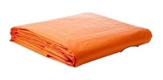 Lonas Plasticas Naranja 14 X 18 (UNIDAD)