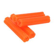 Tarugos Plastico Naranja 3/8 X 1-1/2 (UNIDAD)