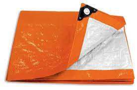 Lonas Plasticas Naranja 12 X 14 (UNIDAD)