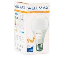 Bombillo Led Wellmax 9W 3000K Luz Amarilla (UNIDAD)