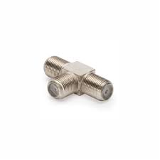 Tee para Cable Coaxial (3 Hembras) Hk-1362 (UNIDAD)