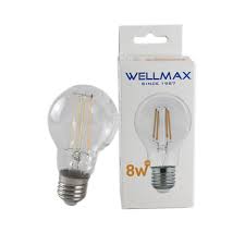 Bombillo Led Wellmax 8W Decorativo (UNIDAD)