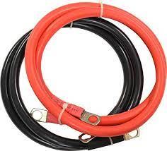 Cable para Inversor Rojo 4 Awg 2 Ft (UNIDAD)