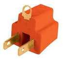 Adaptador eléctrico Goma Naranja U01 (UNIDAD)