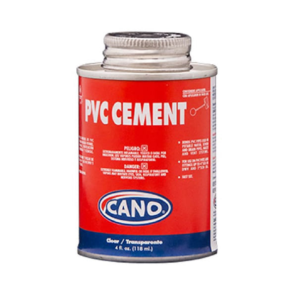 Cemento Pvc Cano Clear 2 Onz con Brocha (UNIDAD)