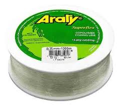 Araty Hilo Nylon Superflex 100Mt 0.30Mm Blanco (ROLLITO)