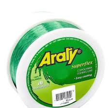 Araty Hilo Nylon Superflex 100Mt 0.30Mm Verde (ROLLITO)