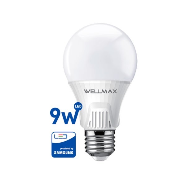 Bombillo Led Wellmax 9W 6500K con Sensor (UNIDAD)