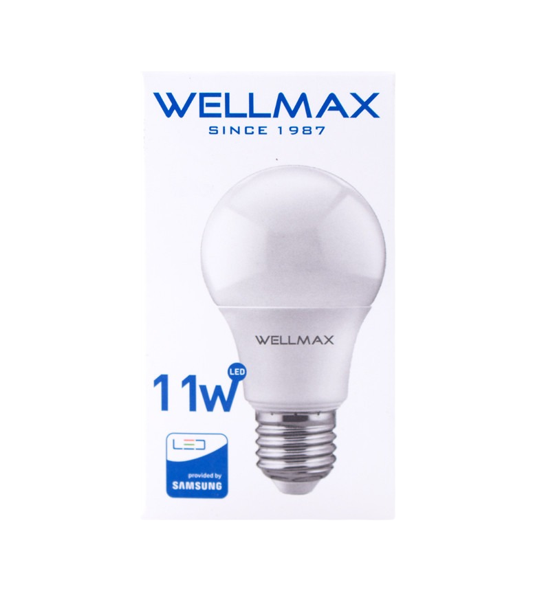 Bombillo Led Wellmax 11W 6500K (UNIDAD)