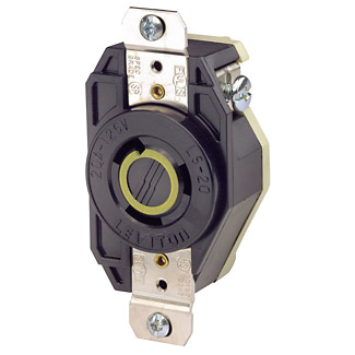 Toma Industrial Leviton 2310 125V L5-20R (UNIDAD)