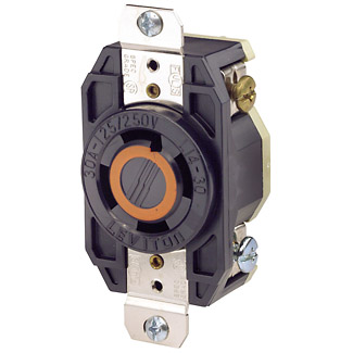 Toma Industrial Leviton 2710 125V L14-30R (UNIDAD)