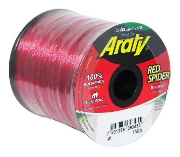 Araty Hilo Nylon Red Spider 500- 0.25Mm (Unidad)