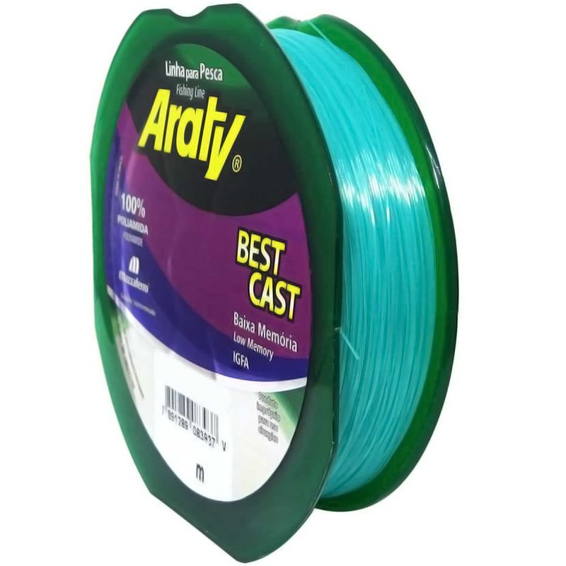 Araty Hilo Nylon Best Cast 100Mt 0.30Mm Azulado (Unidad)