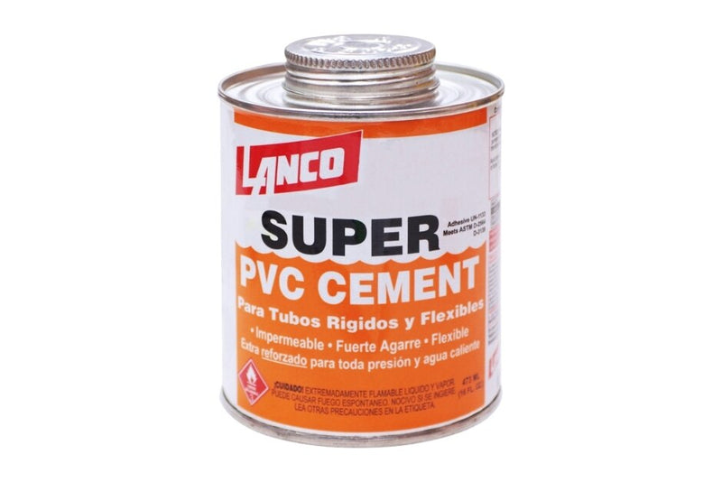 Cemento Pvc Clear Lanco 16 Onz (UNIDAD)