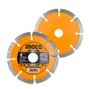 Disco Corte Segmentado Diamante 4-1/2 Ingco DMD011152M (UNIDAD)